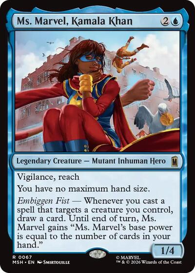 Ms. Marvel, Kamala Khan (MSH, Near Mint,)
