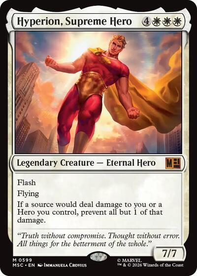Hyperion, Supreme Hero (MSC, Near Mint, Foil)