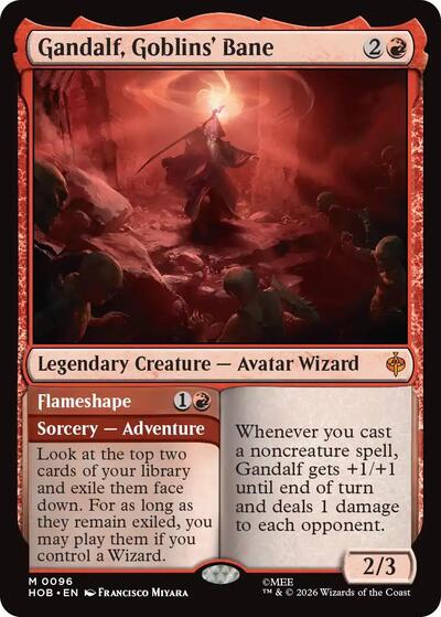 Gandalf Goblins Bane (HOB, Near Mint, Foil)