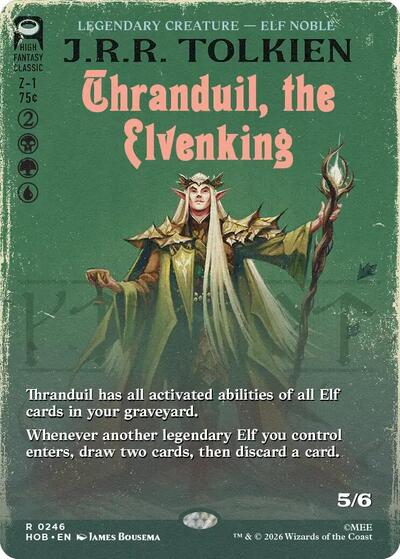 Thranduil the Elvenking Borderless (HOB, Near Mint, Foil)