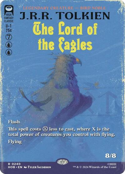 The Lord of the Eagles (Borderless) (HOB, Near Mint,)