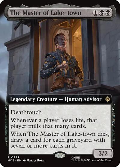 The Master of Lake-town (Extended Art) (HOB, Lightly Played, Foil)