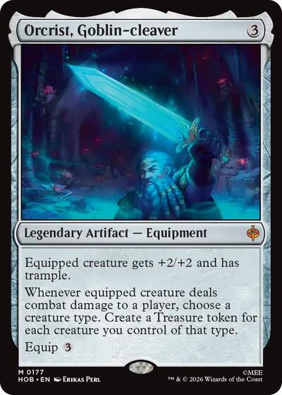 Orcrist, Goblin-cleaver (HOB, Near Mint,)