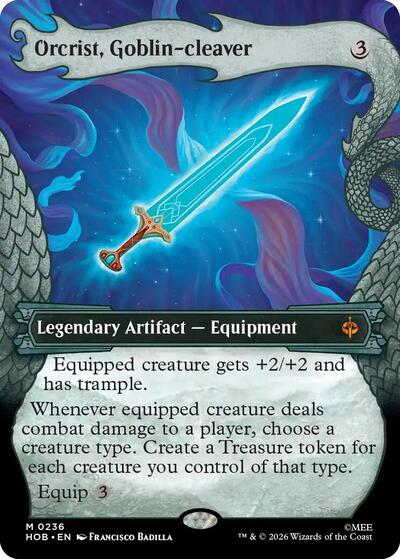 Orcrist, Goblin-cleaver (Showcase) (HOB, Near Mint,)