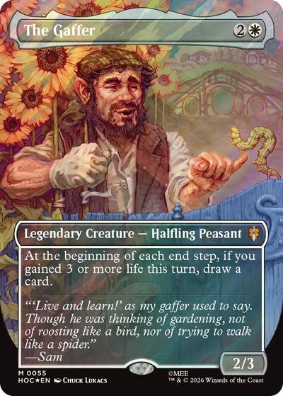 The Gaffer Borderless Surge Foil (HOC, Near Mint, Foil)